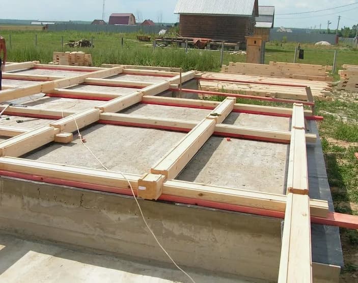 Премиум обвязка на фундамент и балки