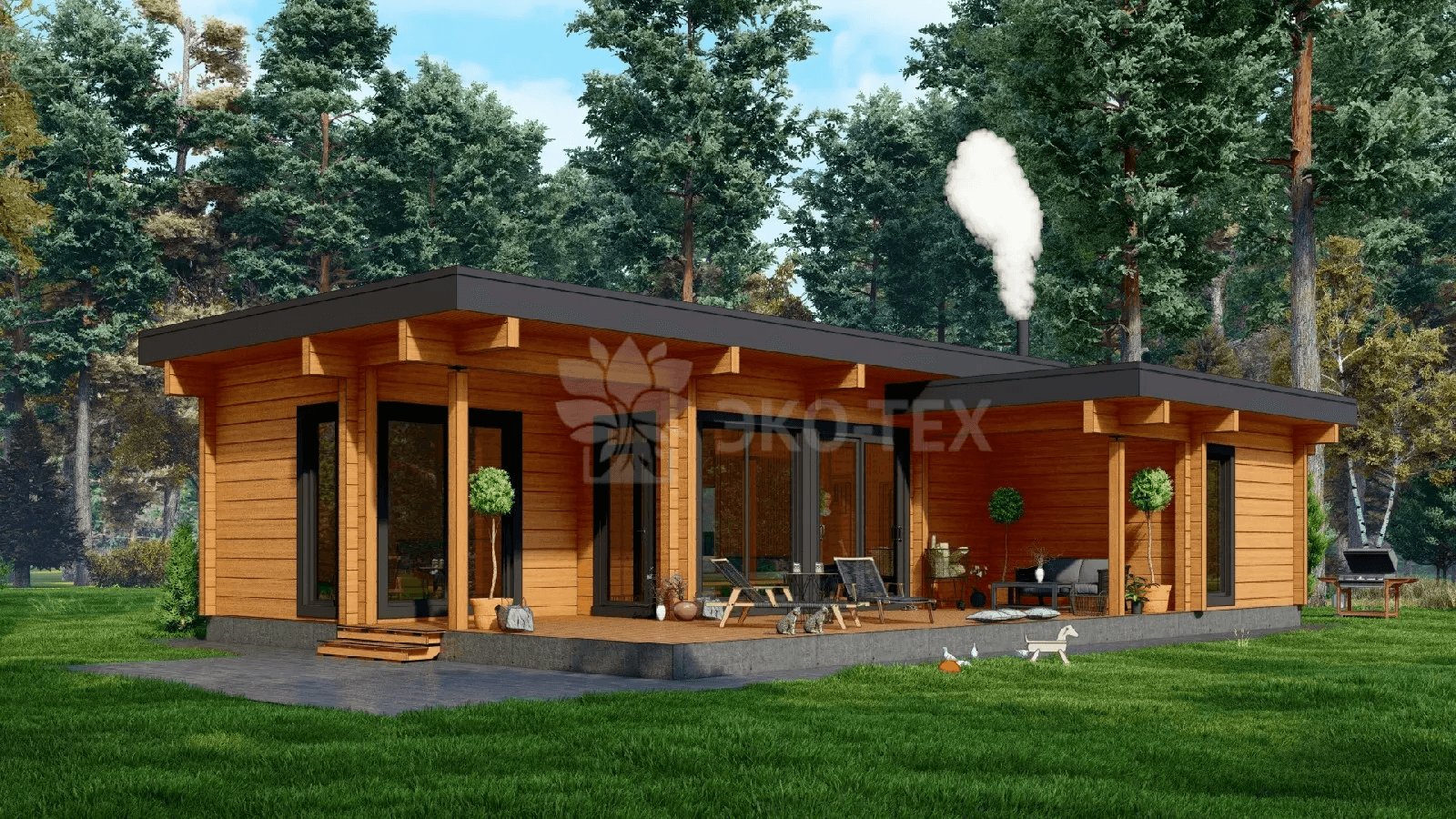 Примеры построенных домов и бань - изображение 2