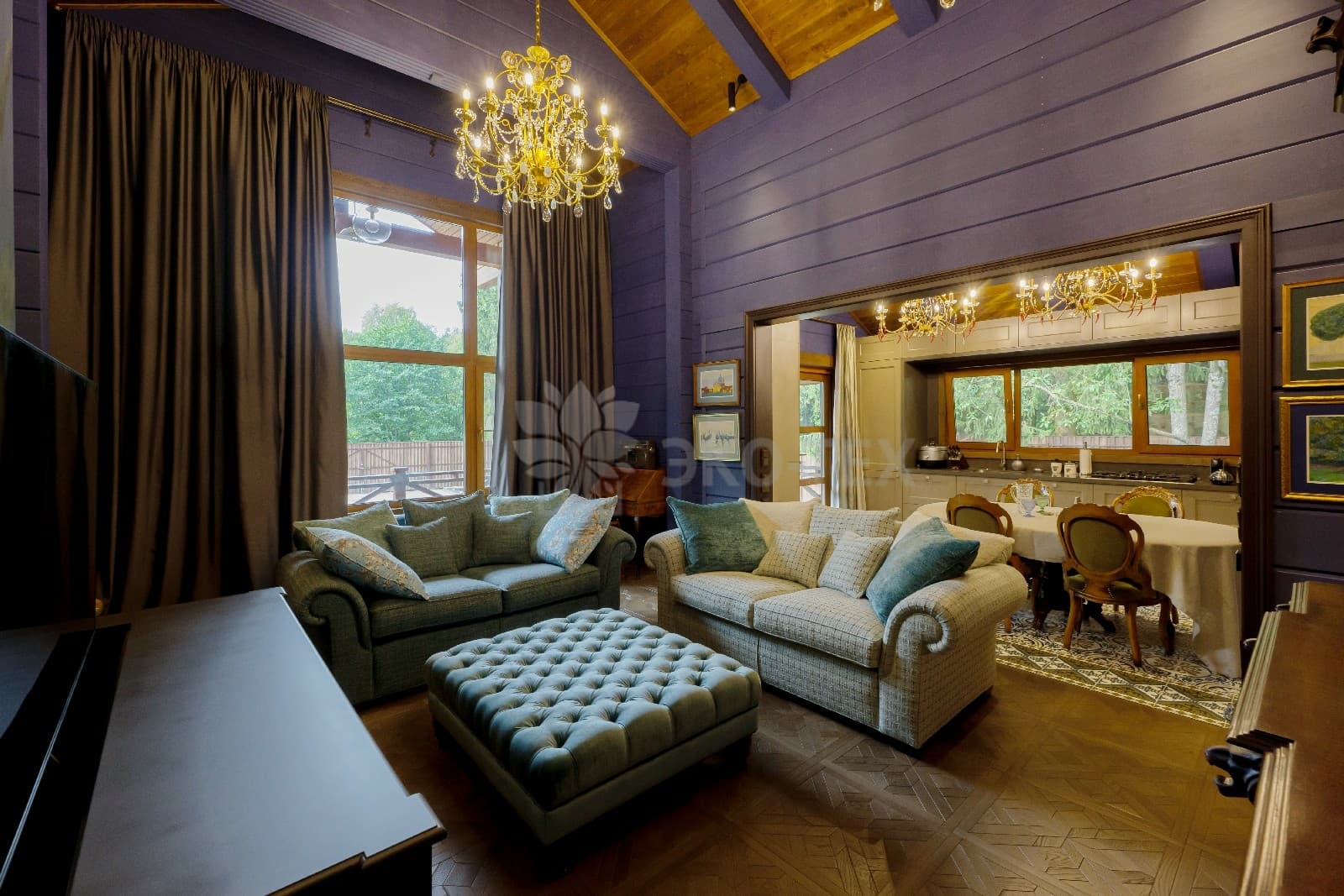 Фото интерьеров деревянных домов - изображение 5