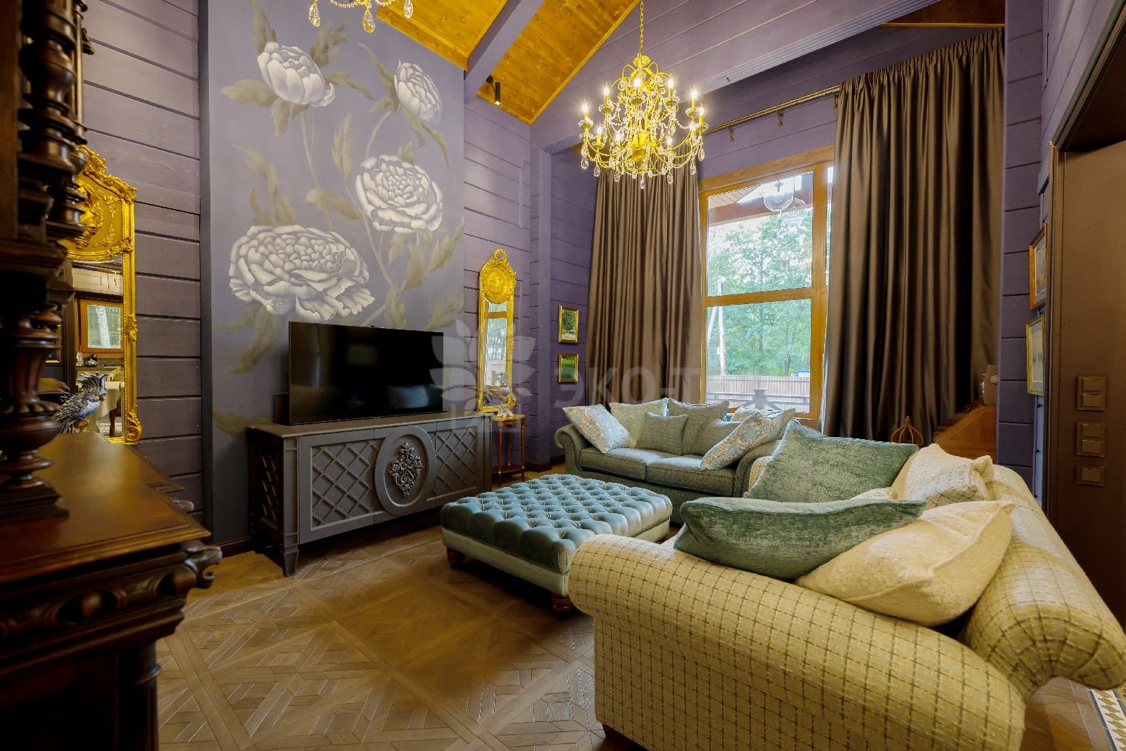 Фото интерьеров деревянных домов - изображение 7