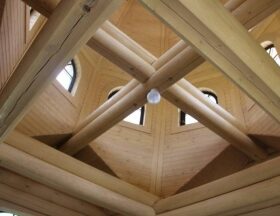 Эко-тех Завершение строительства и отделки деревянной часовни Донской иконы Божьей Матери