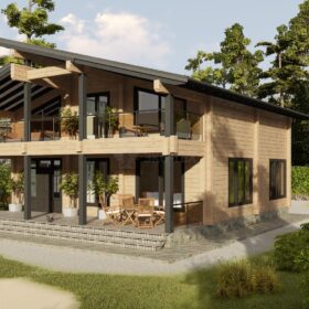 Проект дома Джерси клееный брус