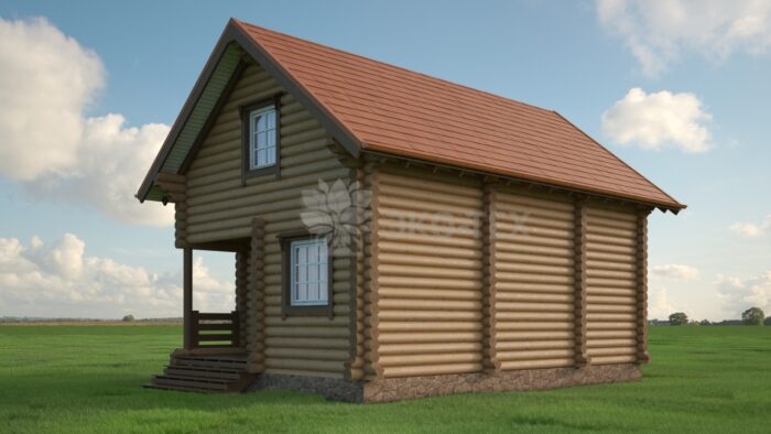 Проект дома Коломна оцилиндрованное