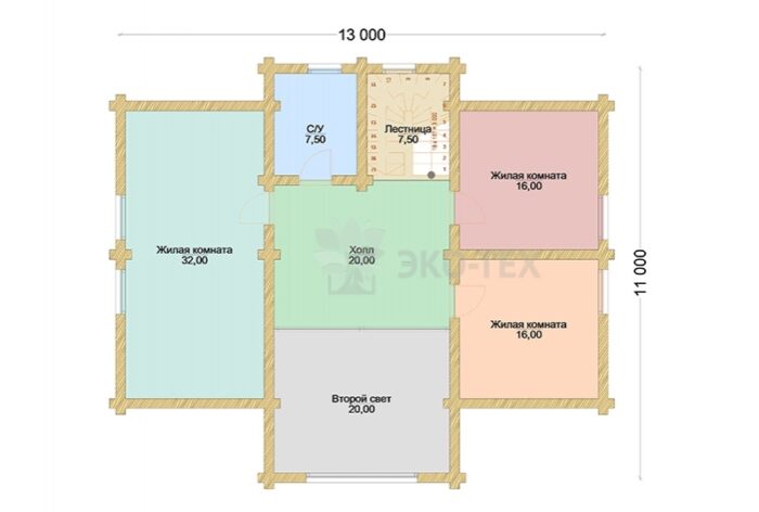 Проект дома Мираж оцилиндрованное