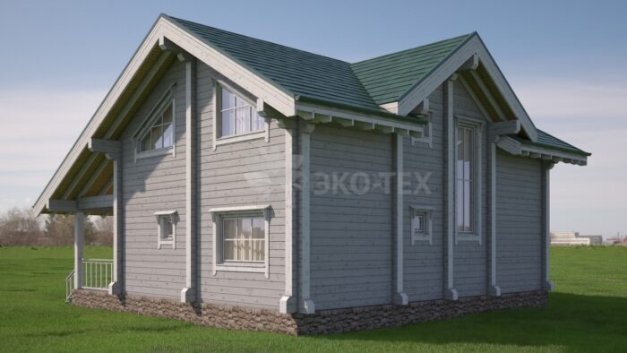 Проект дома Победа клееный брус