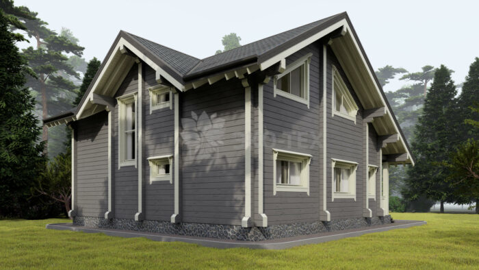Проект дома Вена клееный брус