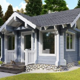 Проект дома Выставочный клееный брус