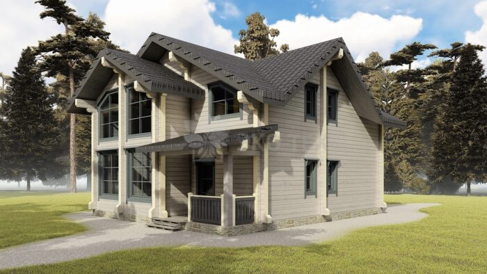 Проект дома Вольтер клееный брус