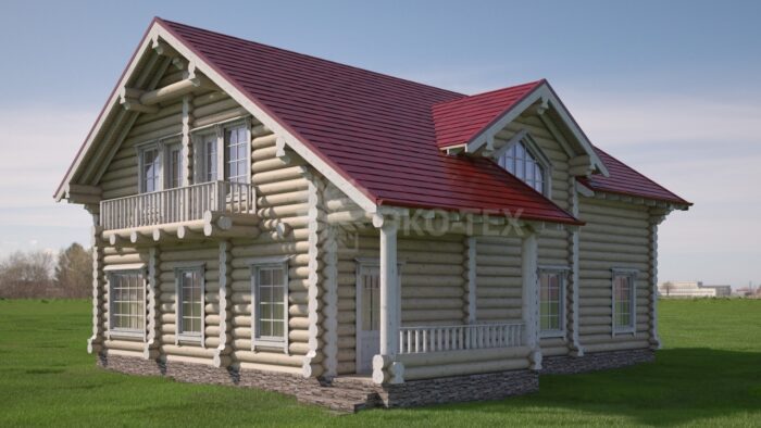 Проект дома Воронеж оцилиндрованное