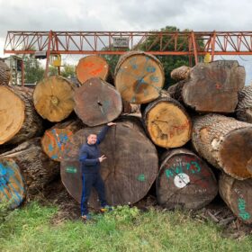 Компания Эко-Тех представляет: Строительство деревянных домов из бревен большого диаметра