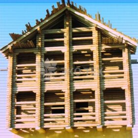 Строительство деревянного второго этажа каменному дому