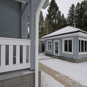 Фото беседка из клееного бруса