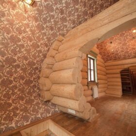 Фото изба из рубленного бревна