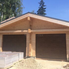 Фото дома из клееного бруса