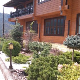 Фото дома из клееного бруса