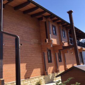 Фото дома из клееного бруса