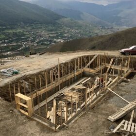 Фото дома из клееного бруса