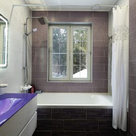 Фото деревянный дом из клееного бруса по проекту "Крым"