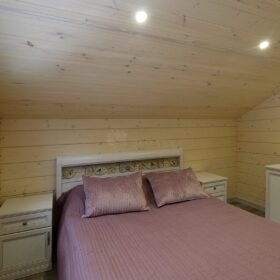 Фото деревянный дом из клееного бруса по проекту "Крым"