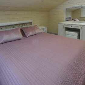 Фото деревянный дом из клееного бруса по проекту "Крым"