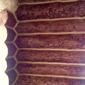 Фото домов из бревна ручной рубки