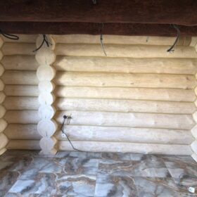 Фото домов из бревна ручной рубки