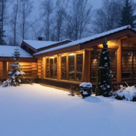 Фото домов из бревна ручной рубки