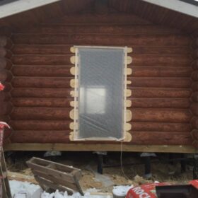 Фото домов из бревна ручной рубки