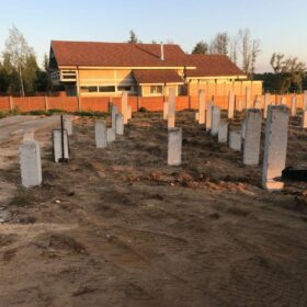 БЕТОННЫЙ СВАЙНО-РОСТВЕРКОВЫЙ ФУНДАМЕНТ