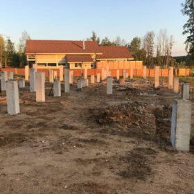 БЕТОННЫЙ СВАЙНО-РОСТВЕРКОВЫЙ ФУНДАМЕНТ