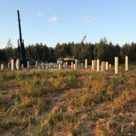 БЕТОННЫЙ СВАЙНО-РОСТВЕРКОВЫЙ ФУНДАМЕНТ