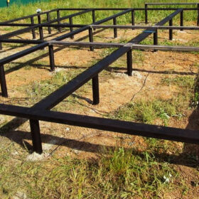 Винтовой фундамент