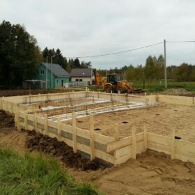 Ленточные фундаменты