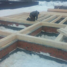 Ленточные фундаменты