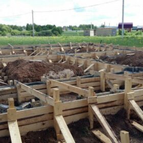 Ленточные фундаменты