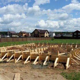 Ленточные фундаменты