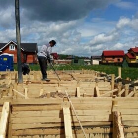 Ленточные фундаменты