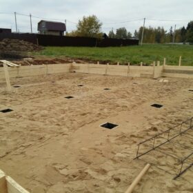 Ленточные фундаменты