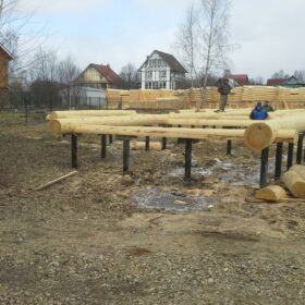 Фундаменты на винтовых сваях