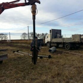 Фундаменты на винтовых сваях