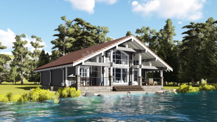 Проект дома Гарда клееный брус