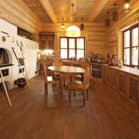 Фото интерьеры деревянных домов