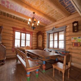 Фото интерьеры деревянных домов