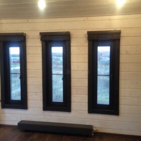 Фото интерьеры деревянных домов