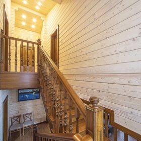 Фото интерьеры деревянных домов