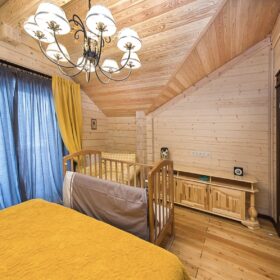 Фото интерьеры деревянных домов