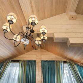 Фото интерьеры деревянных домов