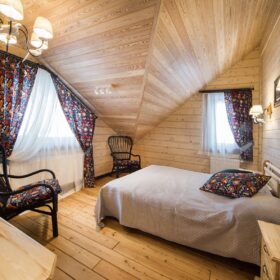 Фото интерьеры деревянных домов