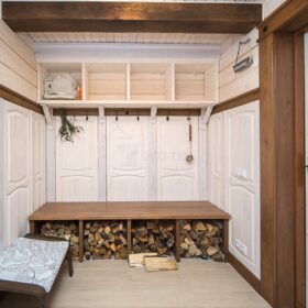 Фото интерьеры деревянных домов