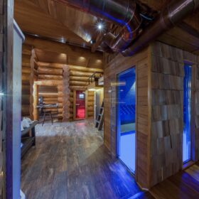 Фото интерьеры деревянных домов